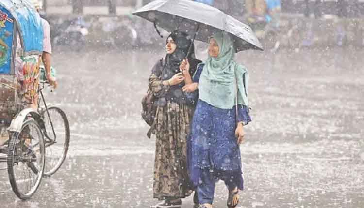 যেসব জেলায় দমকা হাওয়াসহ বজ্রবৃষ্টি হতে পারে