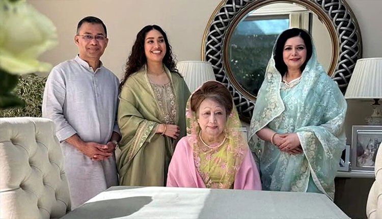 ৪ মাস পর দেশে ফিরছেন খালেদা জিয়ার পরিবার