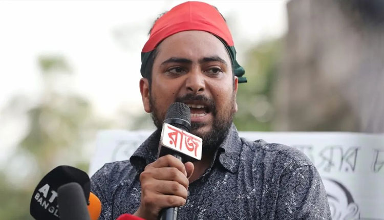 আজ রাতেই আওয়ামী লীগকে নিষিদ্ধ করতে হবে: নাহিদ ইসলাম