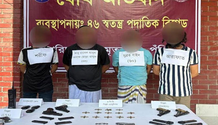 সেনা অভিযানে এক সপ্তাহে গ্রেফতার ৩৯০