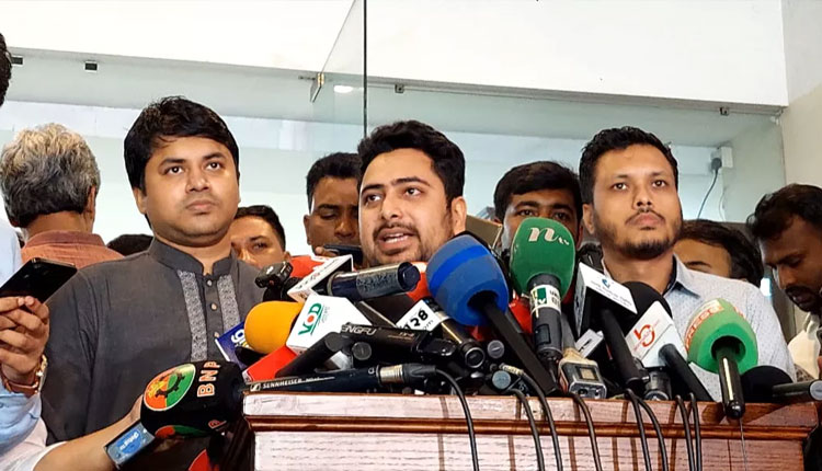 উদ্বেগের সমাধান দরকার: নাহিদ