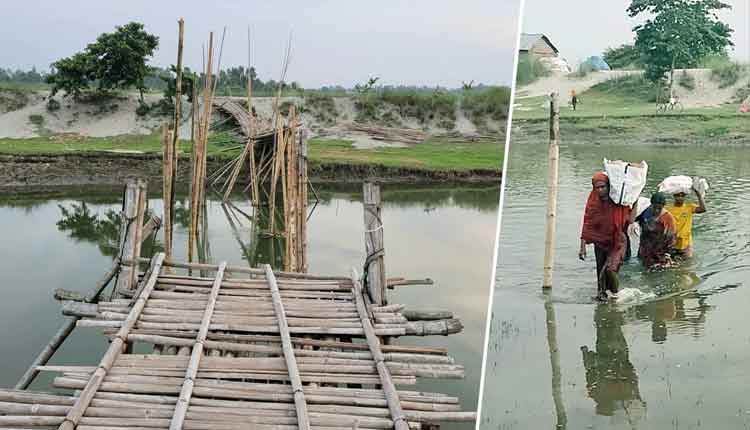 চরম বিপাকে ফুলবাড়ীর ৮ গ্রামের মানুষ