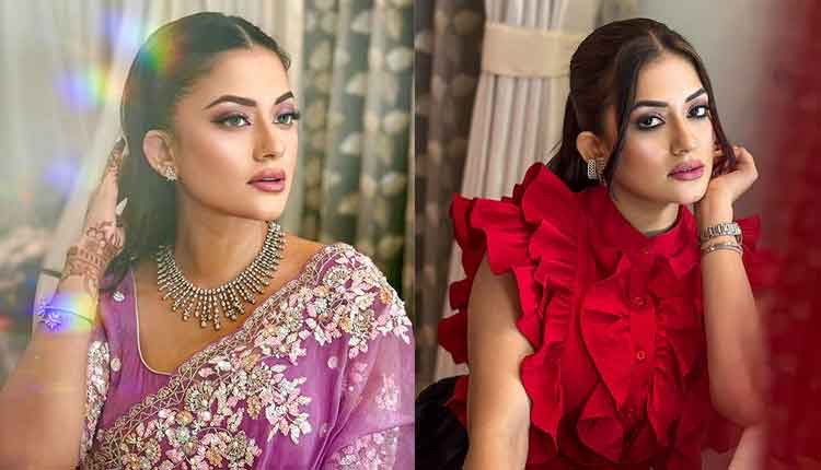 ফুরফুরে মেজাজে মন্দিরা