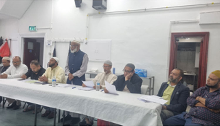 কার্ডিফ শাহ্‌ জালাল মসজিদ অ্যান্ড ইসলামিক কালচারেরের নতুন কমিটি