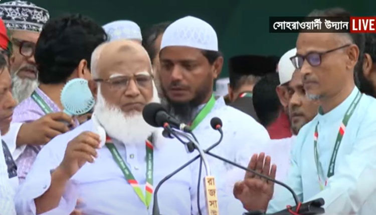দেশে চাঁদাবাজদের কোনো স্থান হবে না: জামায়াত আমির