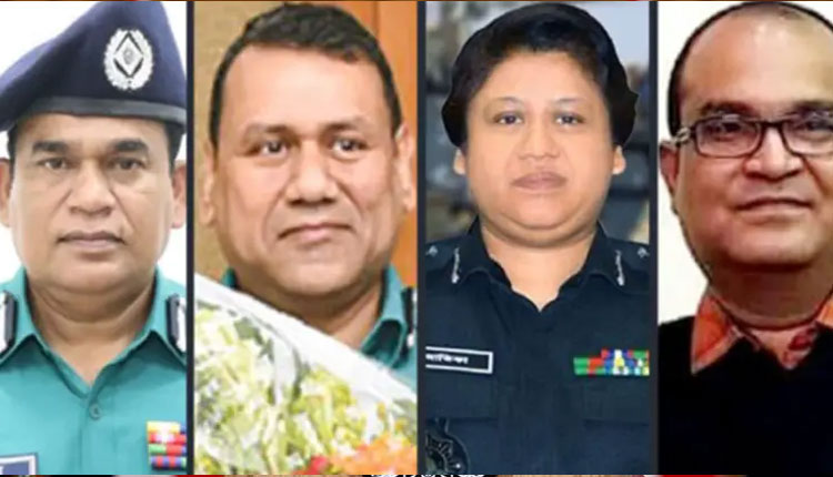 যে কারণে ৪ ডিআইজির বাধ্যতামূলক অবসর